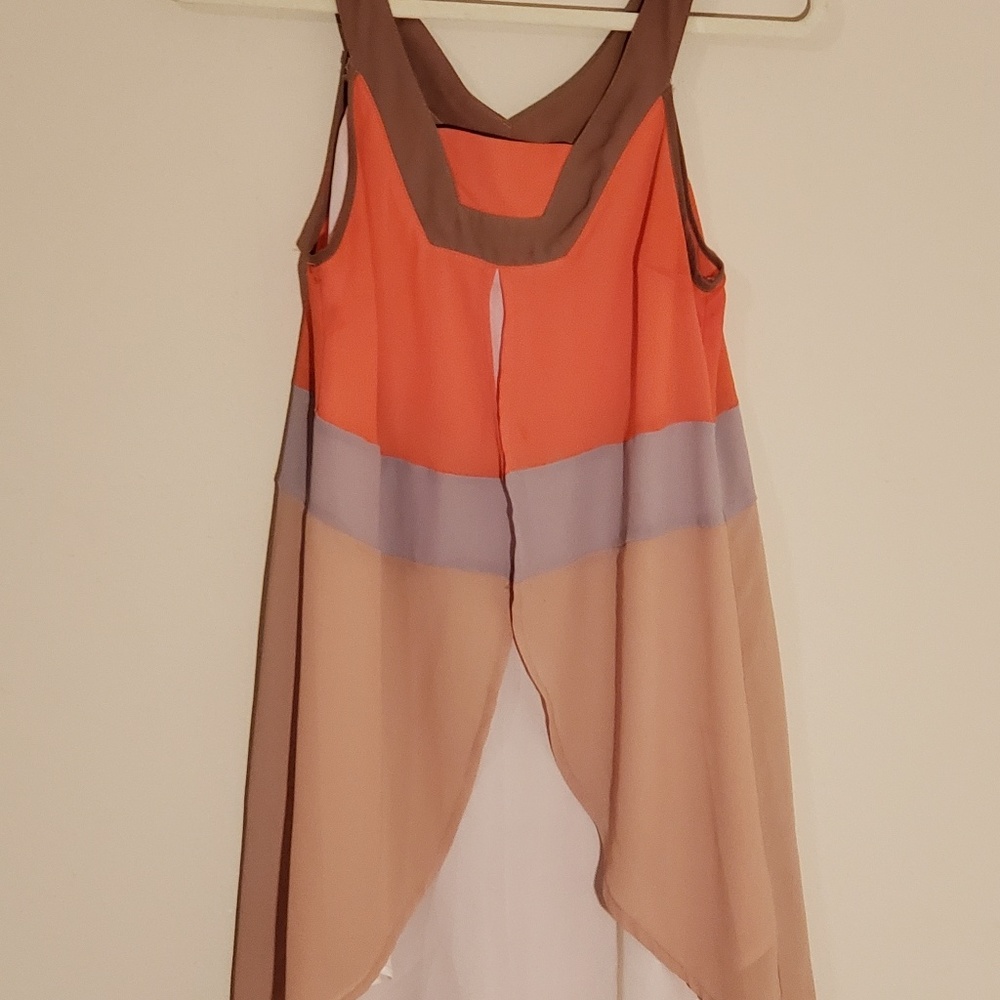 Blu Pepper flowy tunic